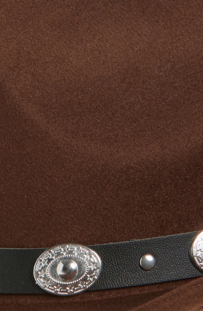 Tasha Embellished Western Cowboy Hat, Alternate, color, Dark Brown