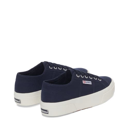 Superga Sneakers Mit Plateausohle In Blue
