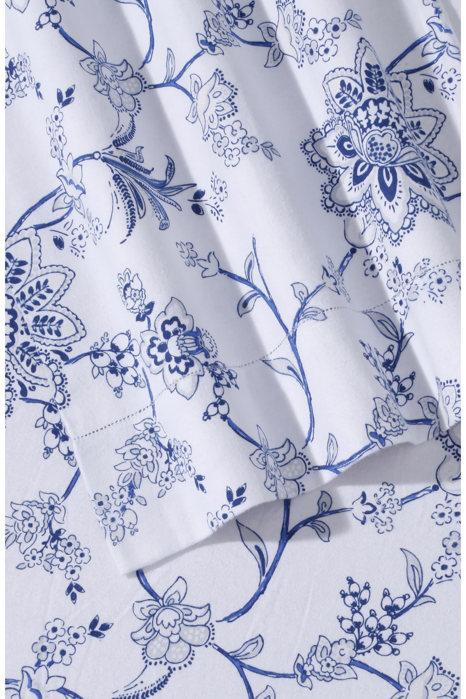 Azoxer AZORES HOME Floral Cotton Flannel Sheet Set | Nordstromrack