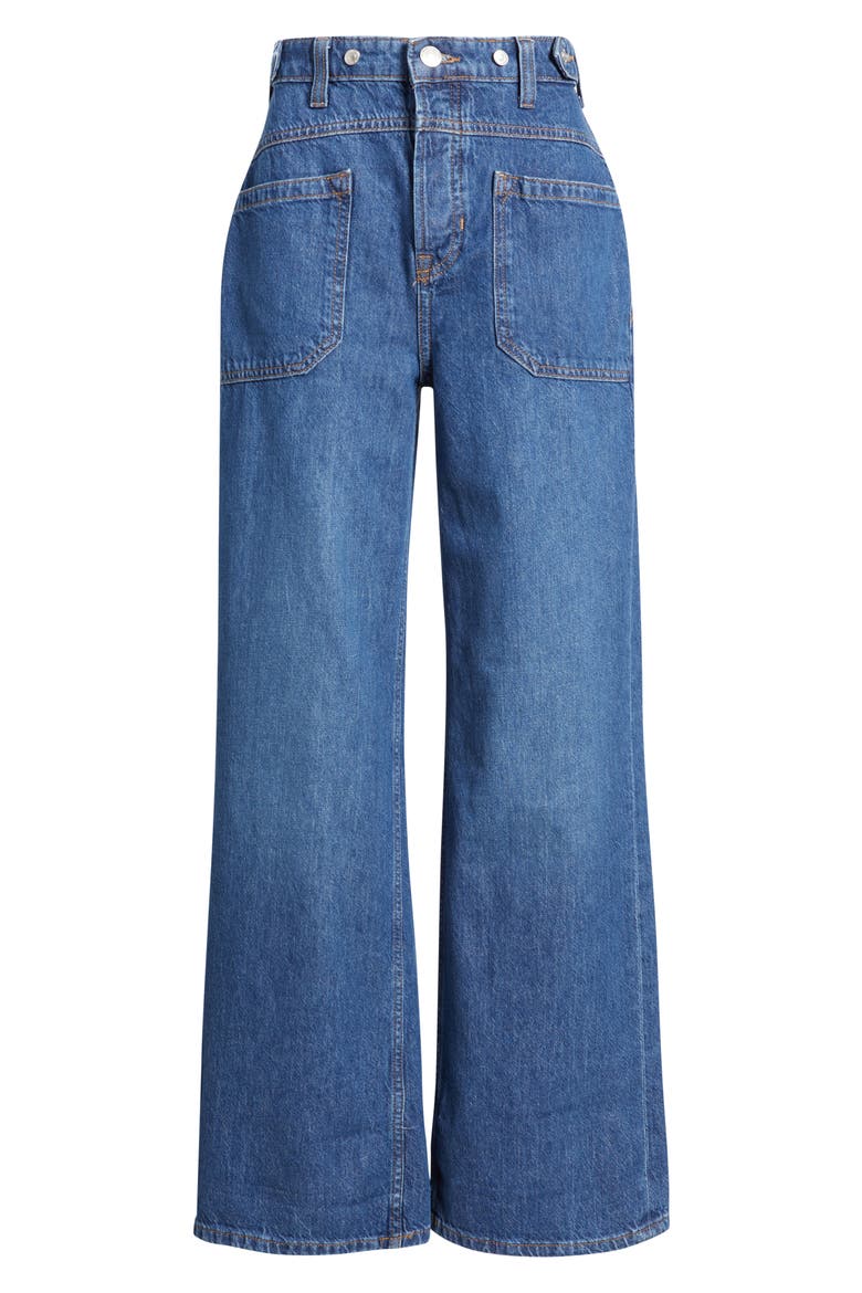 We the Free Palmer Cuffed Baggy Jeans, Alternate, color, TUNNEL VISION