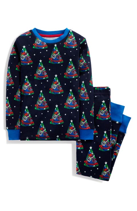 Kids' Glow-in-the-Dark Fitted Pajamas