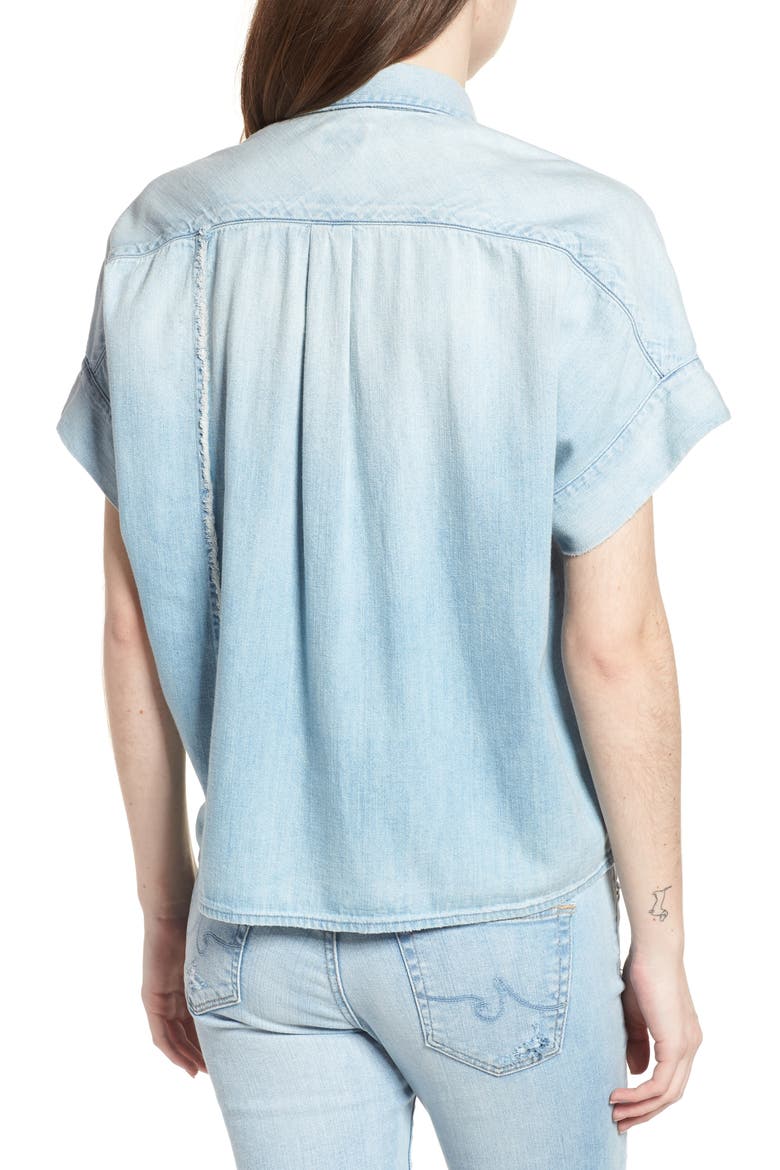 Hadley Denim Shirt, Alternate, color, MARQUIS
