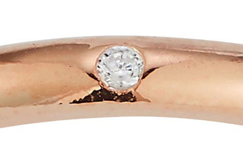 Chloe & Madison Chloe And Madison Cubic Zirconia Band Ring In Gold