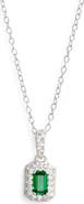 Nordstrom Cubic Zirconia Pendant Necklace