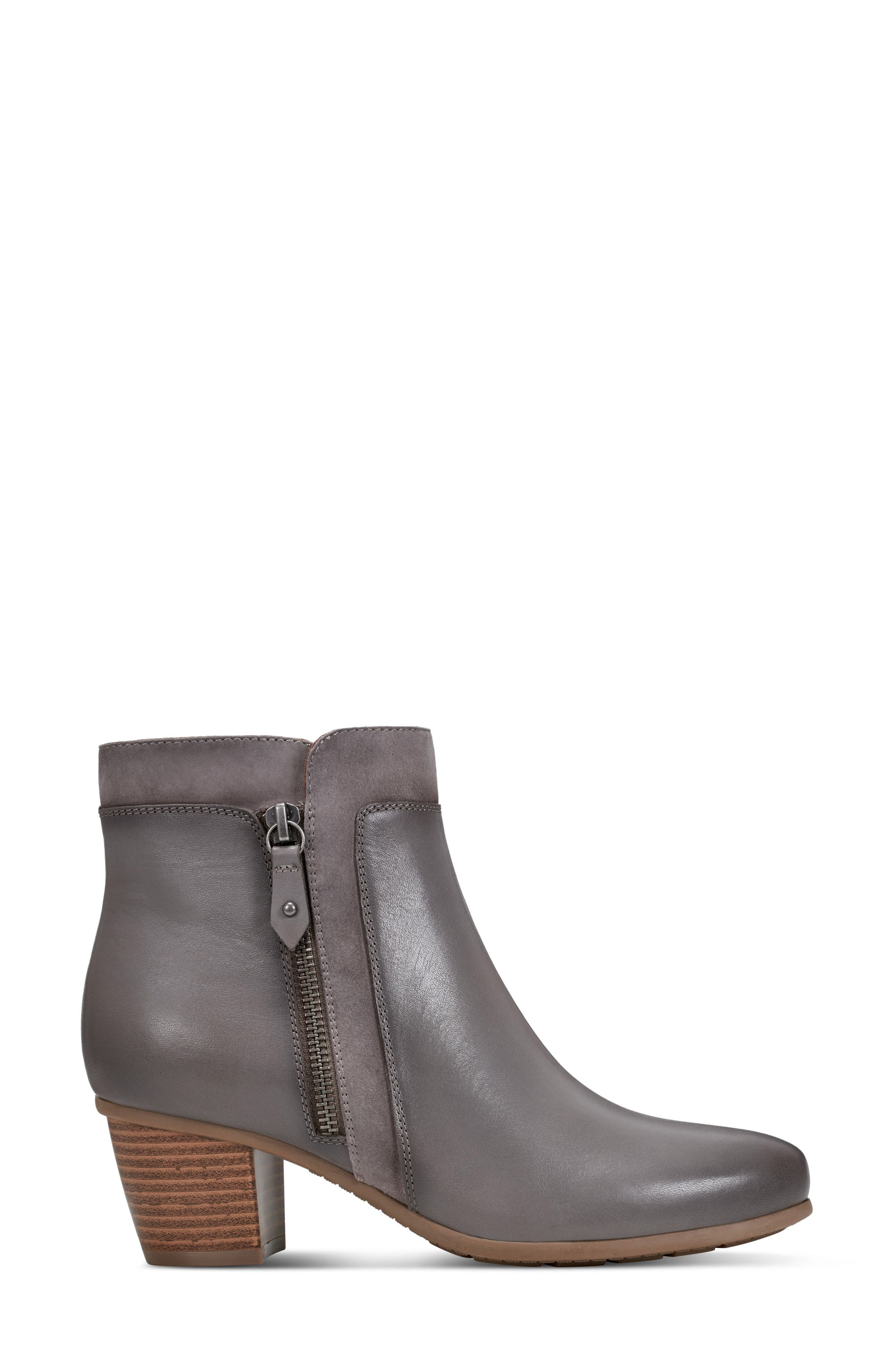 Rockport Cobb Hill Wynter Bootie, Alternate, color, Medium Gray