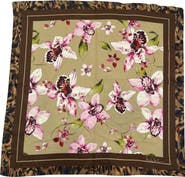 Nicole Miller Floral Square Scarf