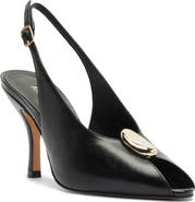 Arezzo Olivia Slingback Peep Toe Pump