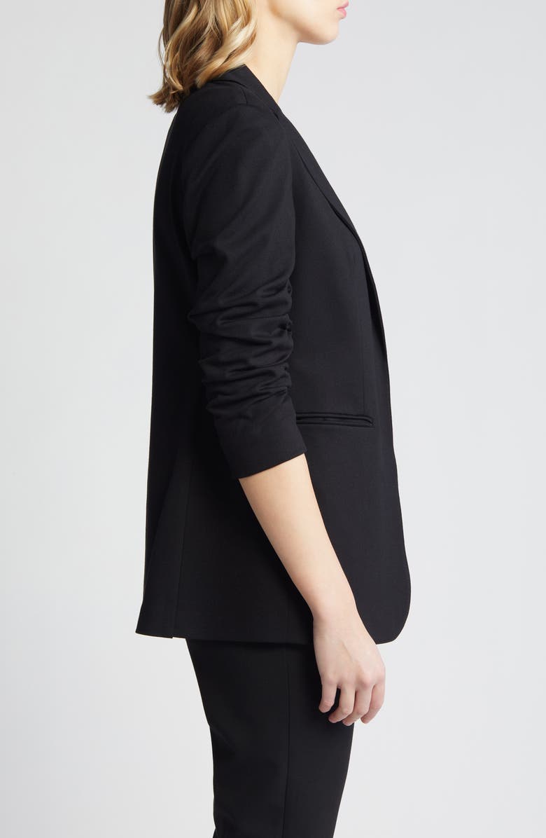 Anne Klein NYC Scrunch Sleeve Blazer, Alternate, color, 