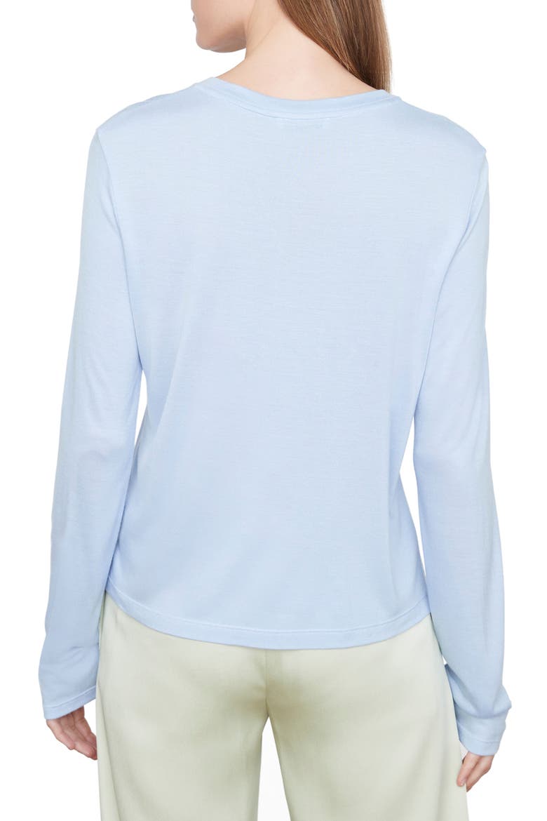Easy Long Sleeve Modal T-Shirt, Alternate, color, CELESTINE