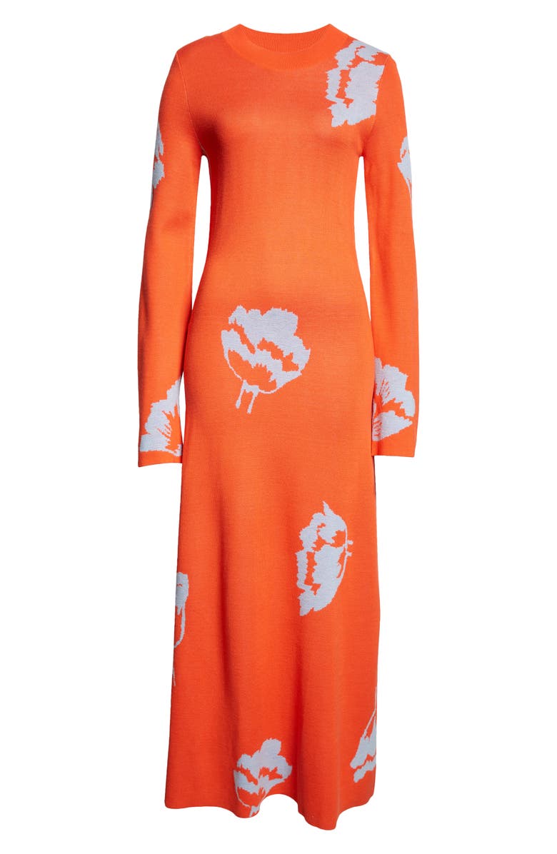 Marimekko Leikky Myski Long Sleeve Sweater Dress, Alternate, color, 
