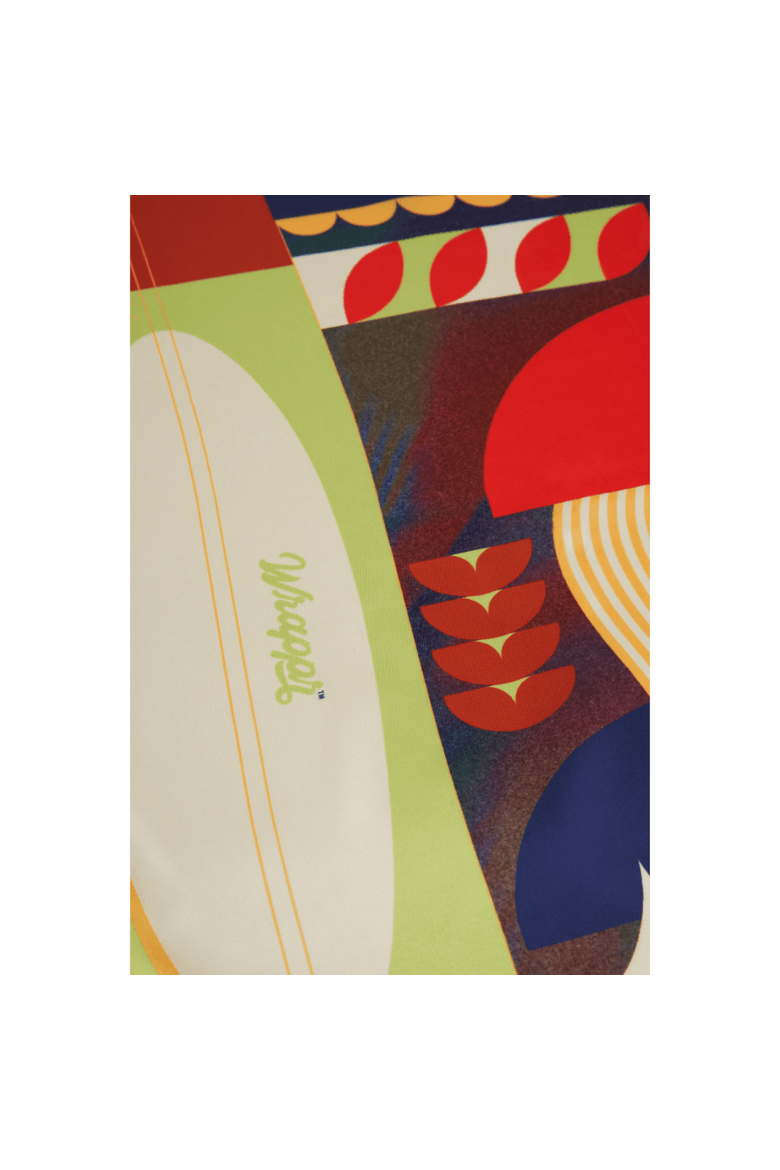 Vision | 28" Mulberry Silk Furoshiki Gift Wrap by Essery Waller, Alternate, color, Red
