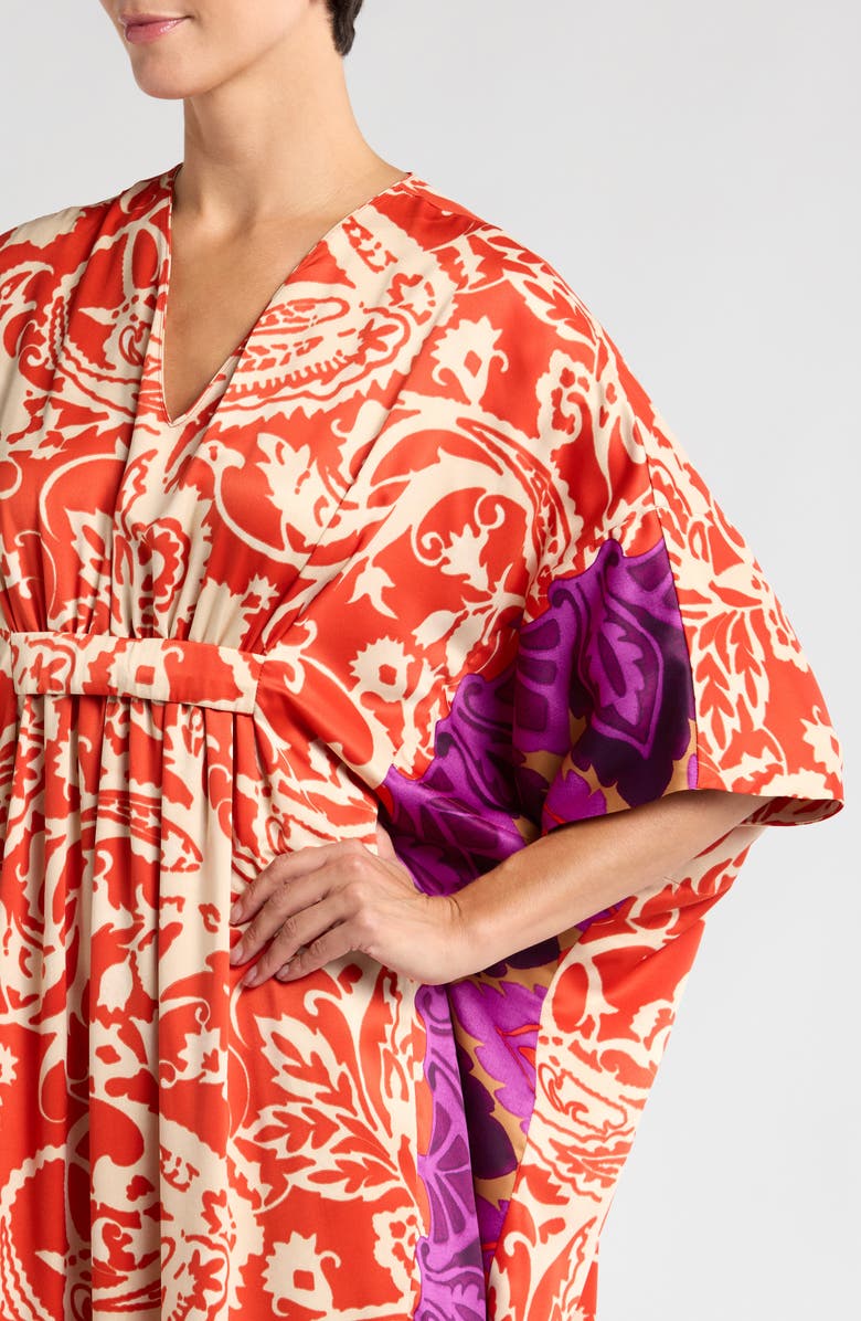 Natori Palace Satin Nightgown, Alternate, color, 