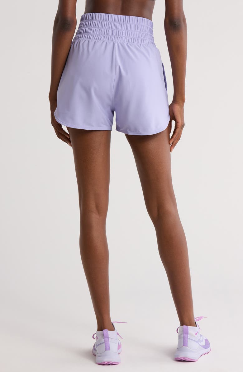 Nike Dri-FIT Ultrahigh Waist 3-Inch Brief Lined Shorts, Main, color, 533 Lilaci/Refsil