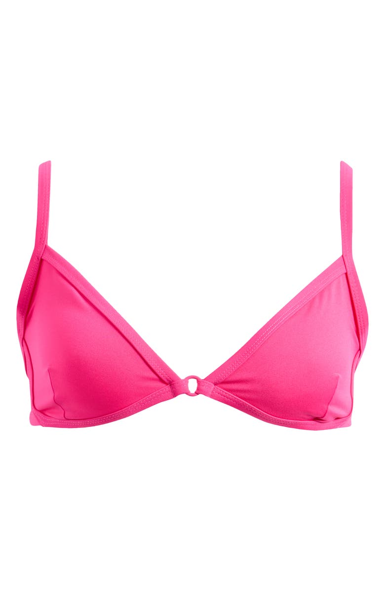 Good American Capri Bikini Top, Alternate, color, Ballerina Pink004