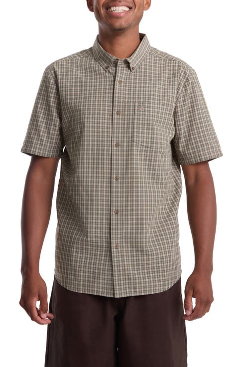 Brewster Check Short Sleeve Button-Down Shirt