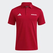 adidas Men's adidas Red Nebraska Huskers Ultimate 365 Solid Polo