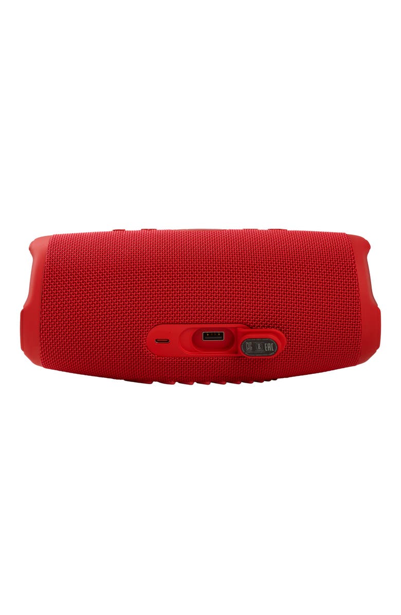 JBL Charge 5 Waterproof Bluetooth<sup>®</sup> Speaker, Alternate, color, Red
