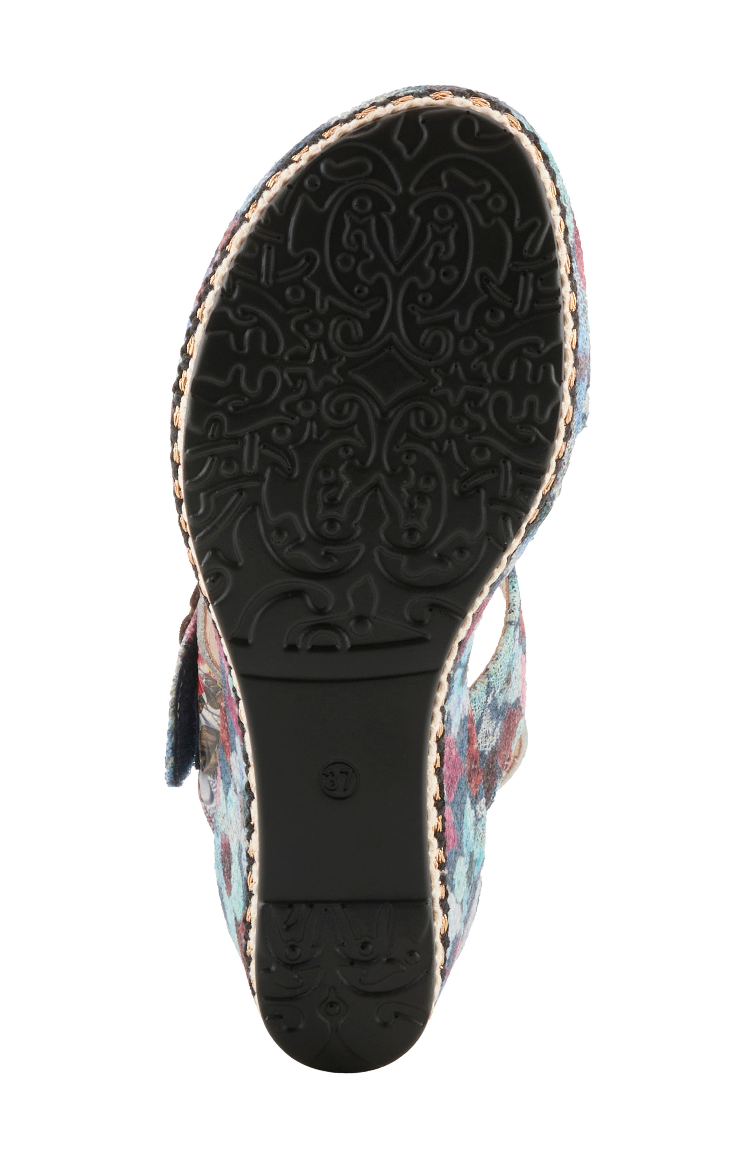 L'Artiste by Spring Step Blissful Platform Wedge Sandal, Alternate, color, 