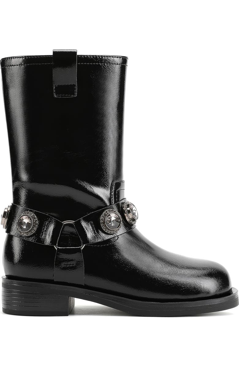 Kurt Geiger London Kids' Octavia Boot, Alternate, color, Black/ Smoke