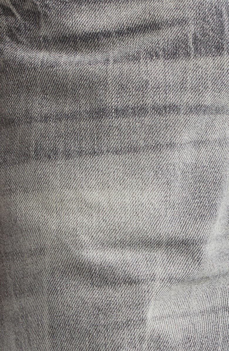 Acne Studios Page Gothik Belted Relaxed Fit Jeans, Alternate, color, Washed Black