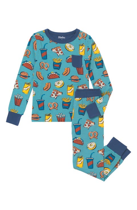 Kids' Carnival Eats Fitted Two-Piece Pajamas (Toddler)