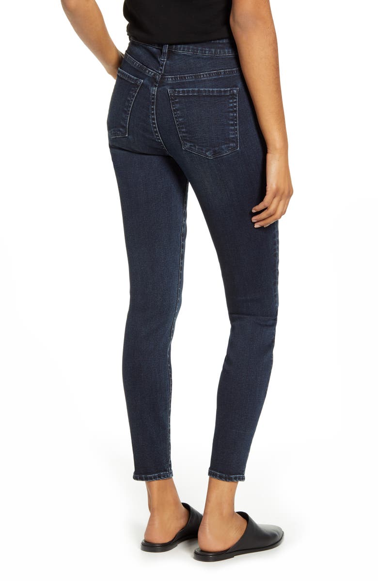 Wash Lab Denim High Waist Ankle Skinny Jeans, Alternate, color, 