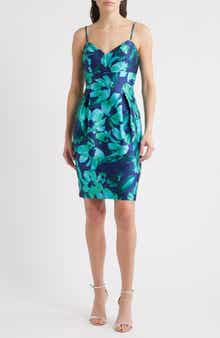 Eliza J Floral Sheath Dress