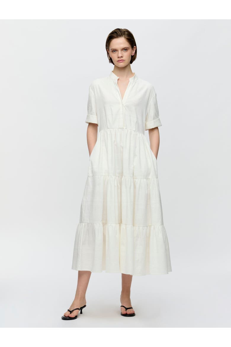 SARDINIA Tiered dress, Alternate, color, Natural