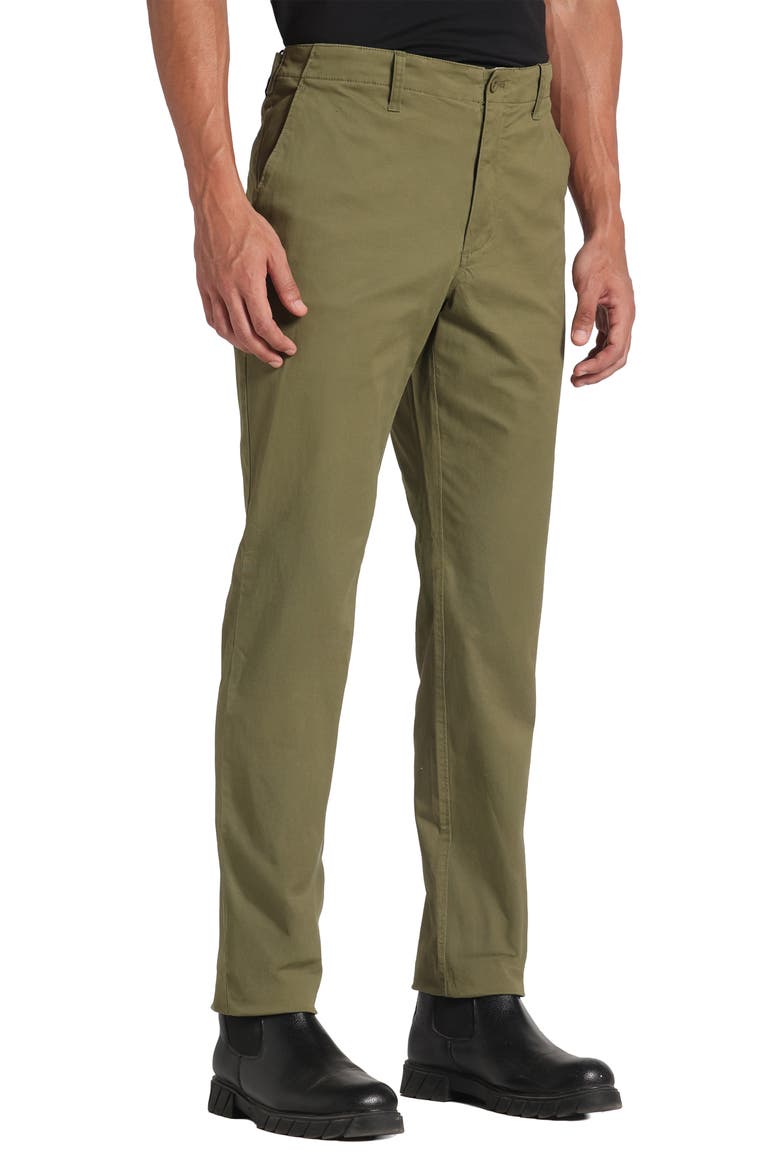 Men's Stretch Cotton Chino Pants, Alternate, color, Olive