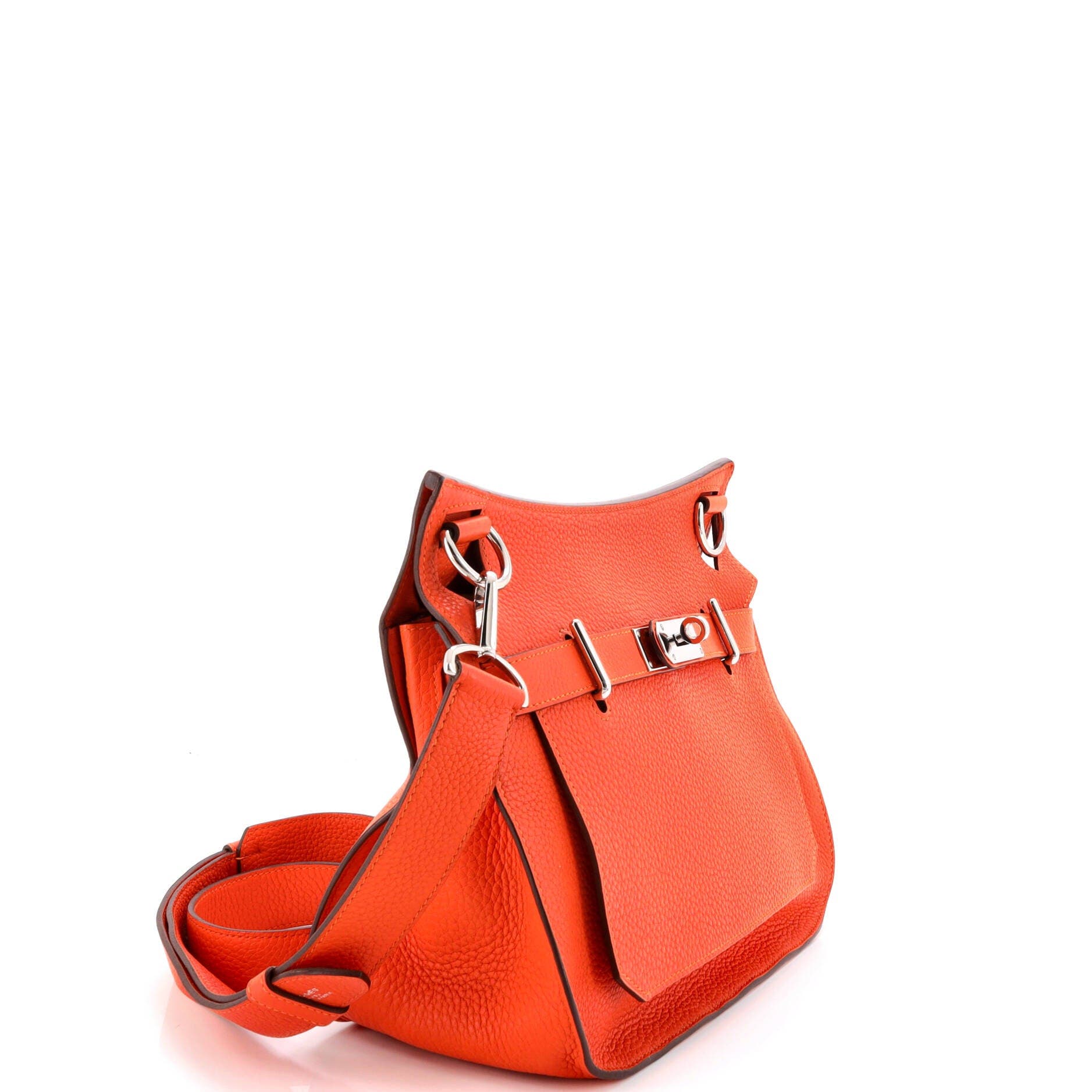 Pre-Owned Hermes Jypsiere Bag Clemence 31, Alternate, color, Feu