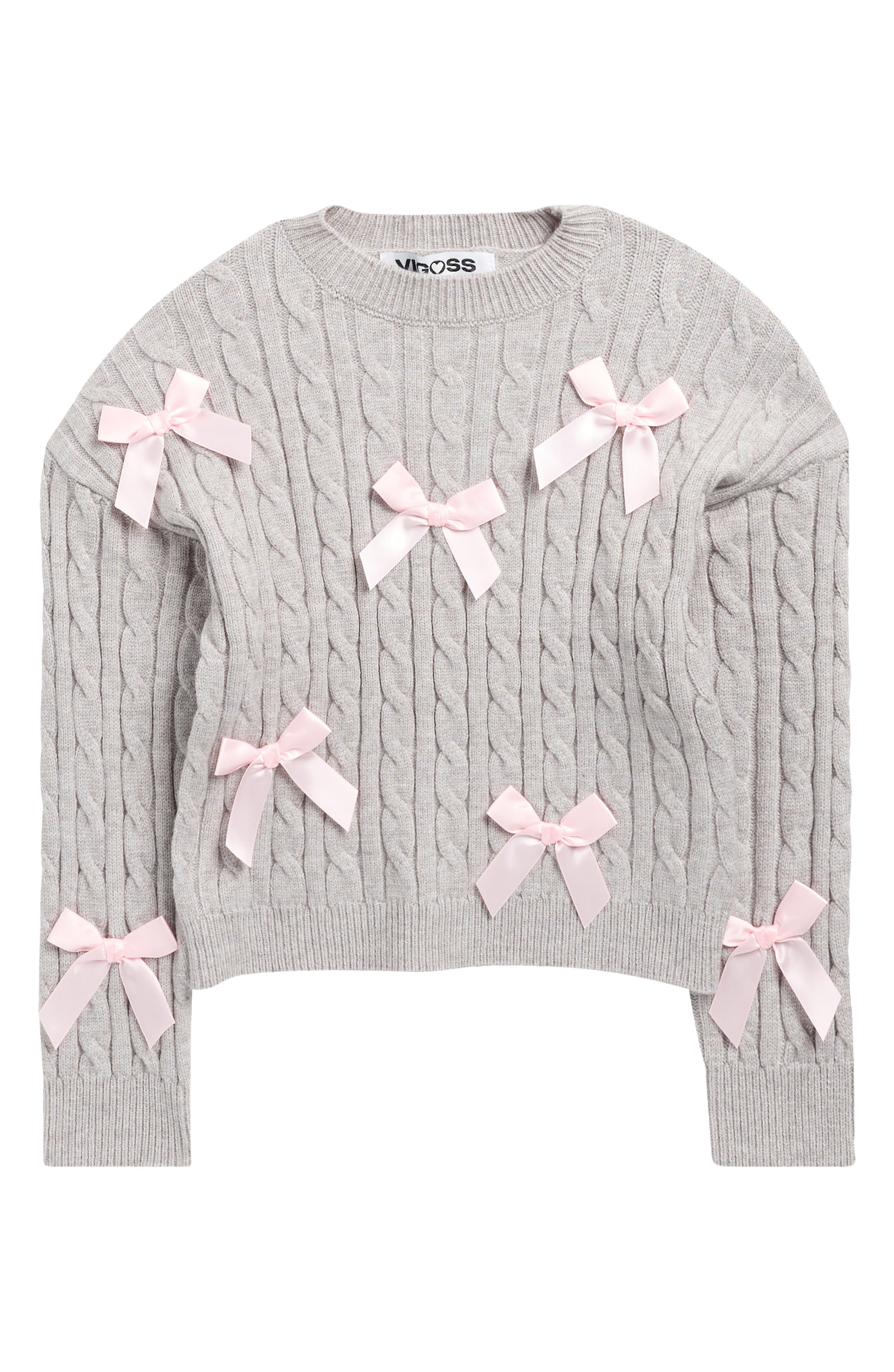 Vigoss Kids' 3D Bow Sweater