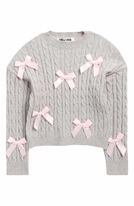 Vigoss Kids' 3D Bow Sweater