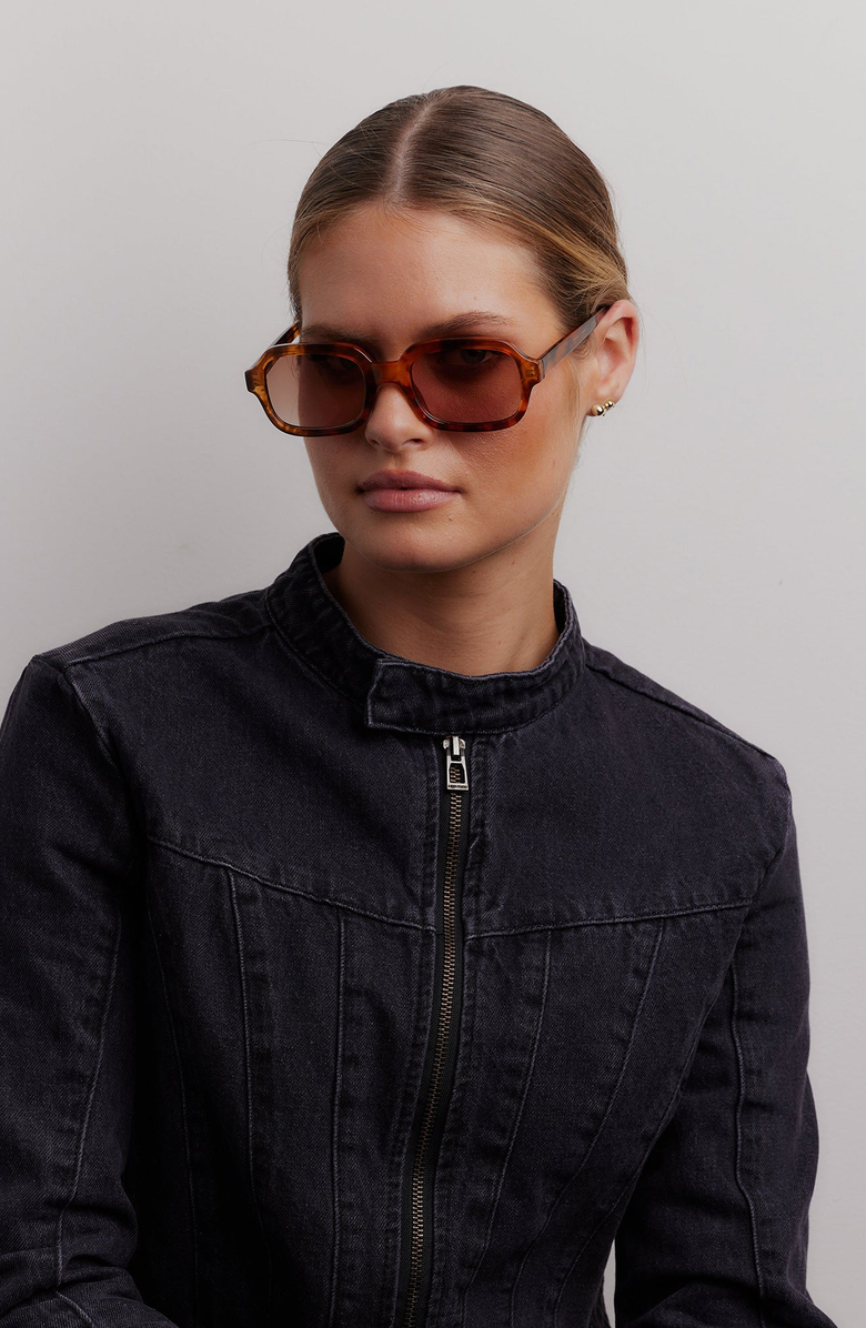 Reality Eyewear Beatnik Sunglasses, Alternate, color, Turtle