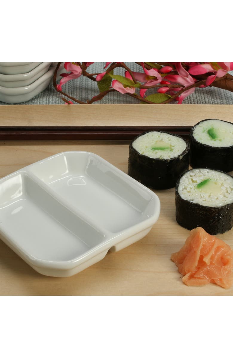 BIA Cordon Bleu Set of 12 Asian 2-Ounce Divider Dishes, Alternate, color,