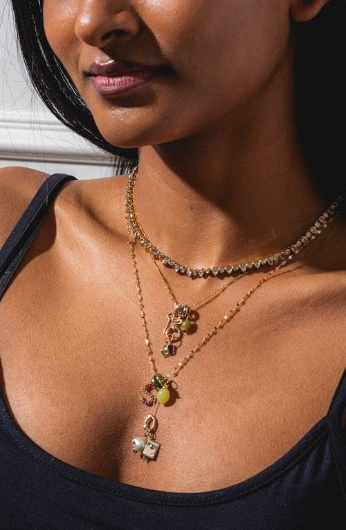 Local Eclectic Lemon Foodie Charm In Yellow