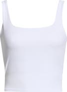 MPG Crop Rib Tank Top