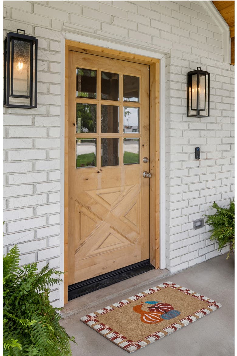 Gourdy Coir Doormat, Alternate, color, NO COLOR