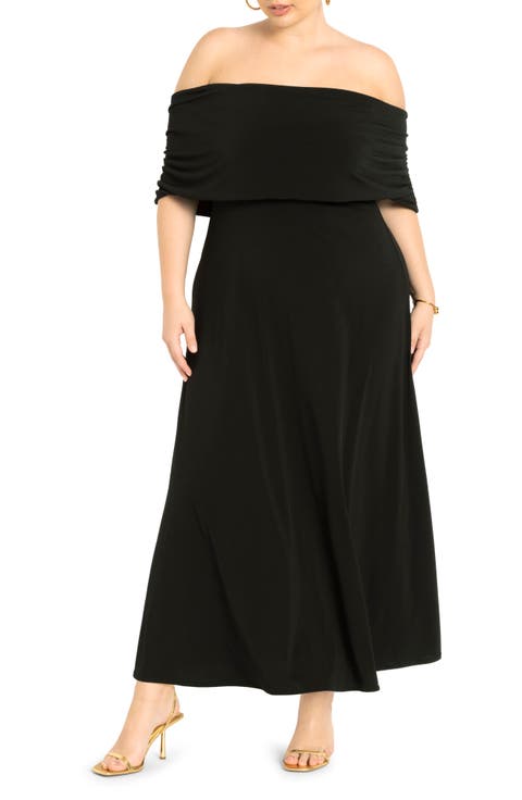 Off the Shoulder Dress (Plus)