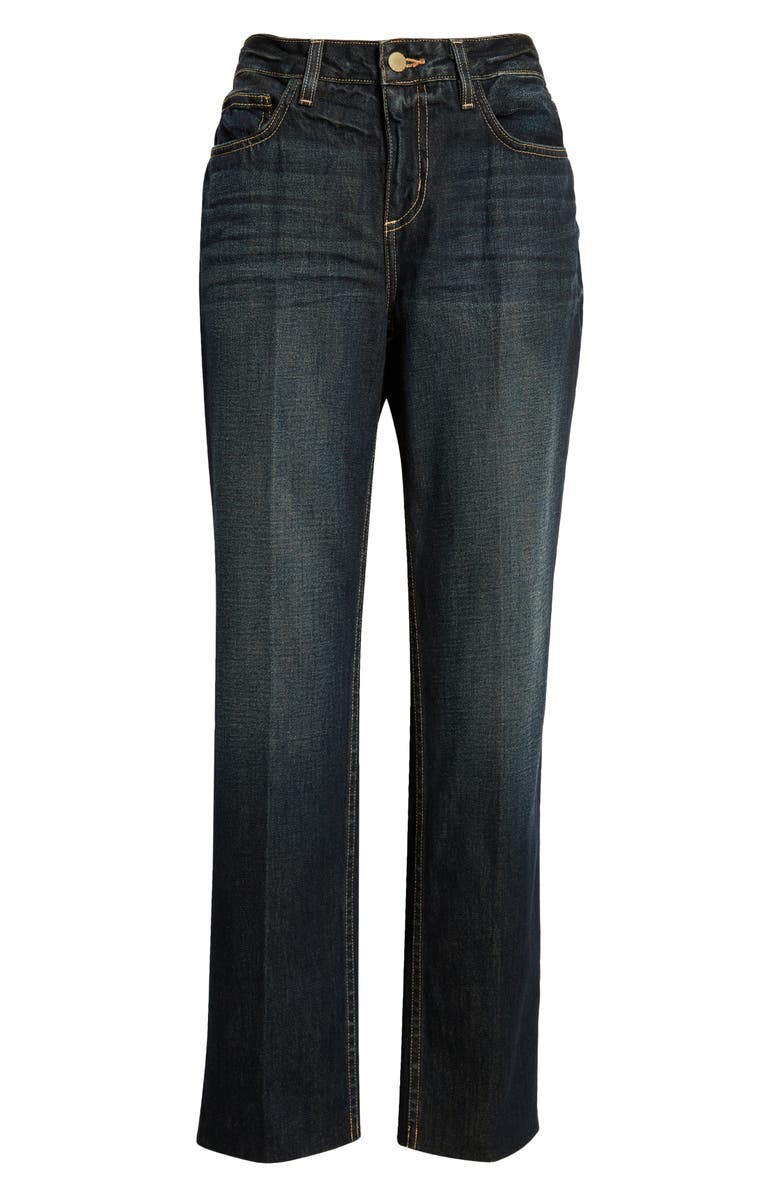 L'AGENCE Milana Stovepipe Raw Jeans, Alternate, color, Grainger