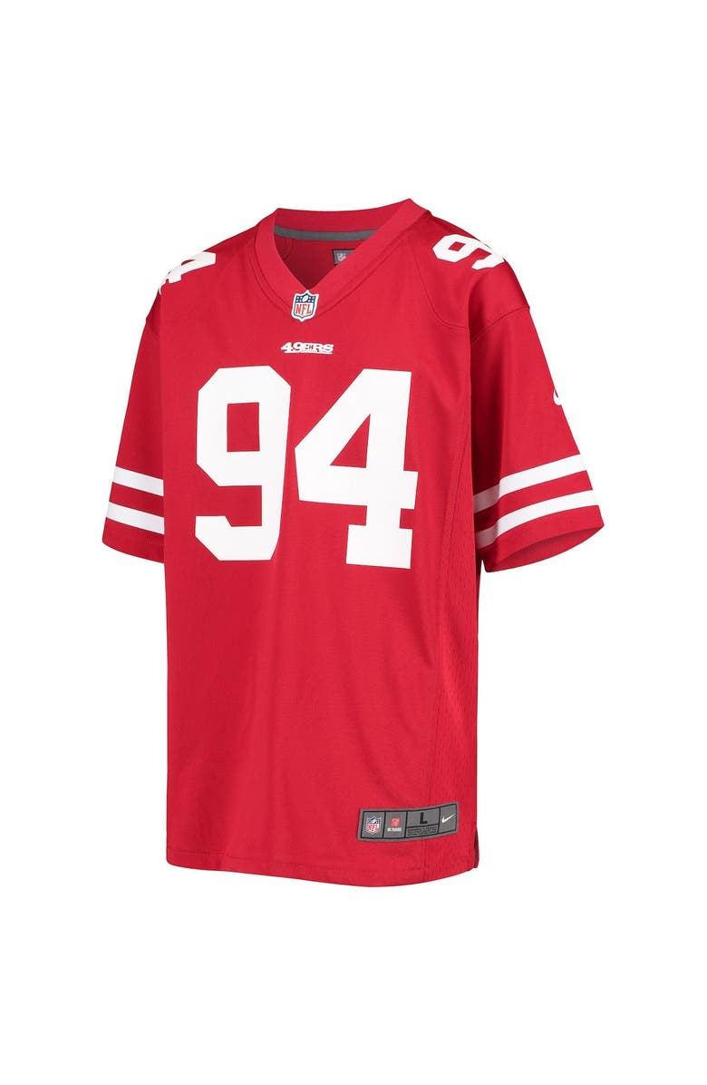 Nike Youth Nike Solomon Thomas Scarlet San Francisco 49ers Game Player Jersey, Alternate, color,