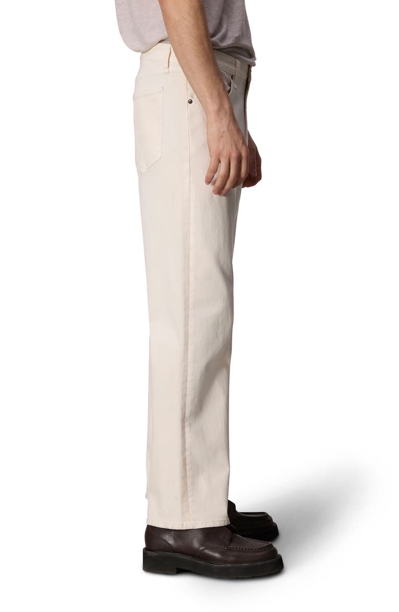 rag & bone Fit 4 Aero Stretch Straight Leg Baggy Jeans, Alternate, color, Ecru