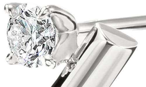 Hearts On Fire Barre Ear Crawlers In White Gold/diamond