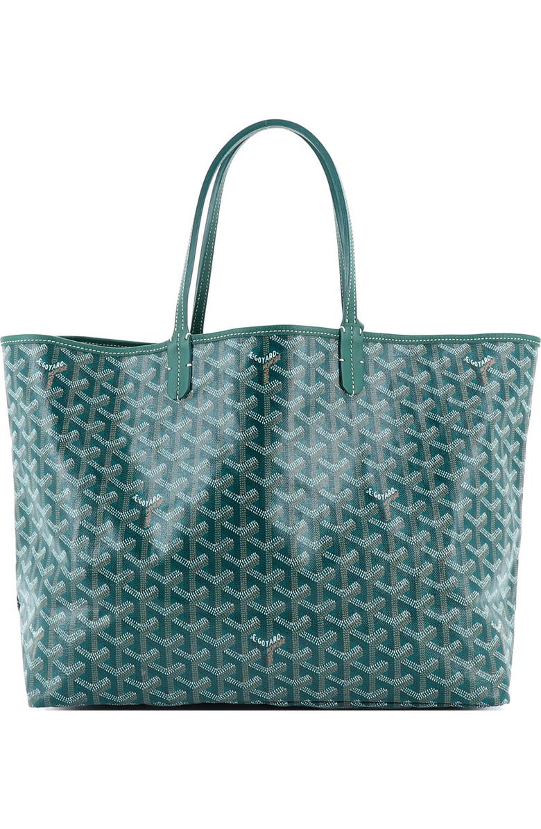 Pre-Owned Goyard Saint Louis Tote Coated Canvas PM, Alternate, color, Green