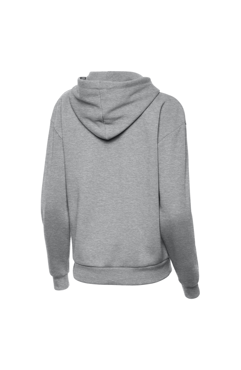 ANTIGUA Women's Antigua Heather Gray Detroit Lions Victory Pullover Hoodie, Alternate, color, Heather Gray