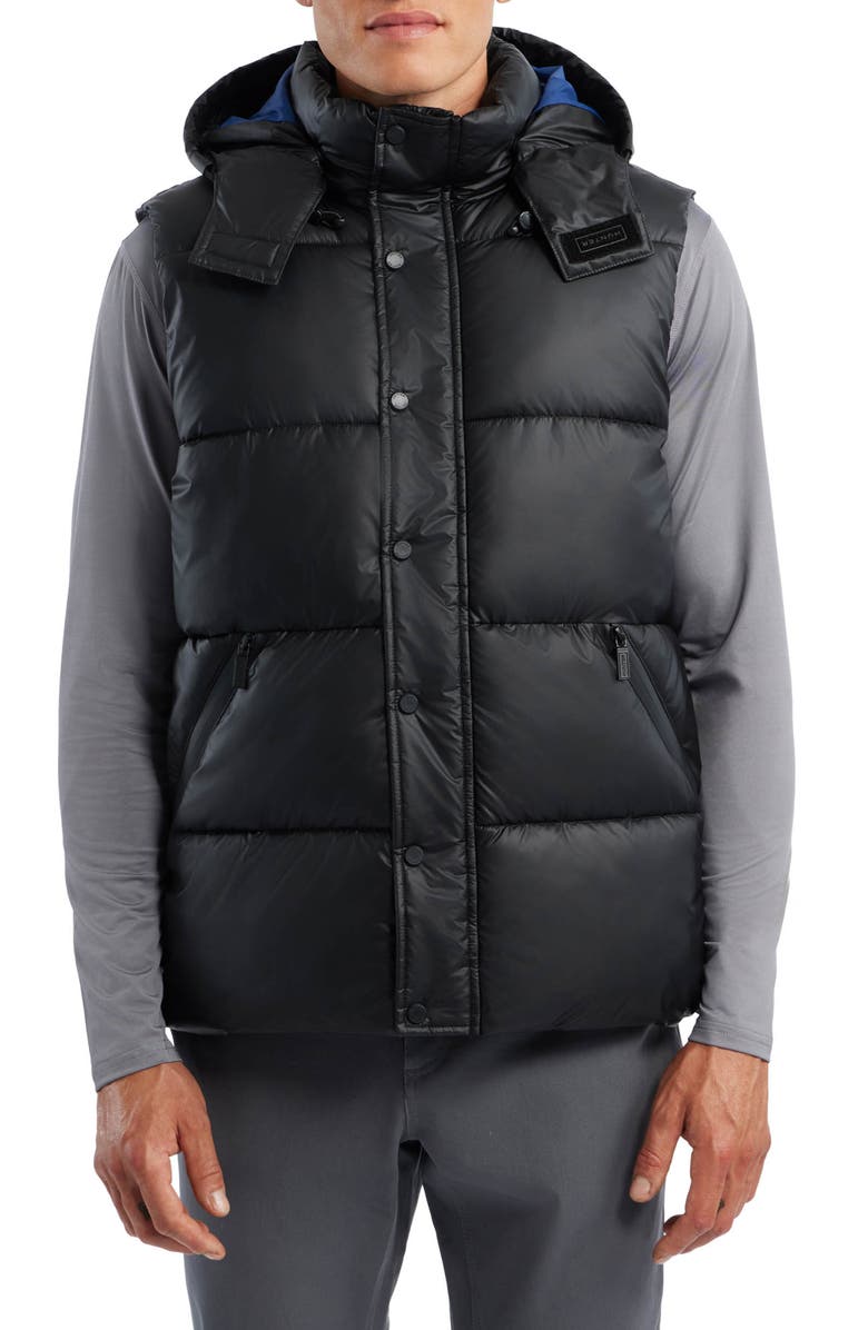 Hunter Chiswell Water Repellent Quilted Puffer Vest, Main, color,