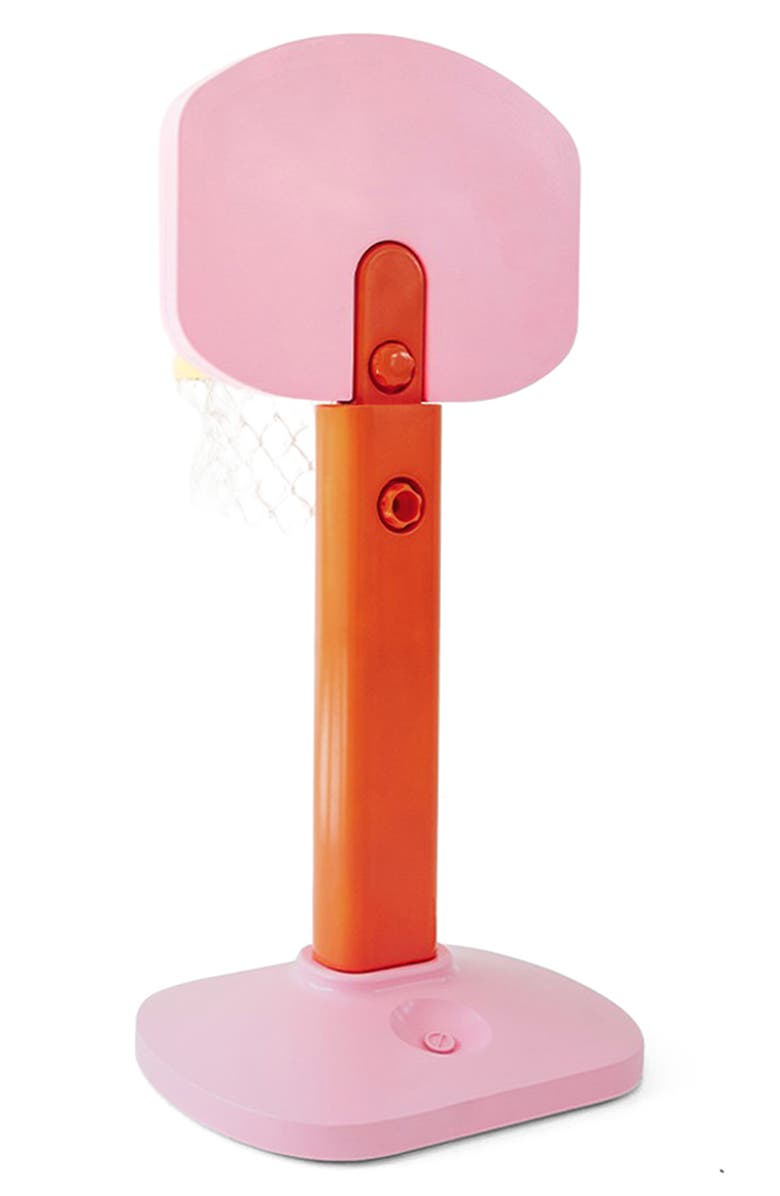 PLAYSMOL Basketball Hoop, Alternate, color, Pink, Orange