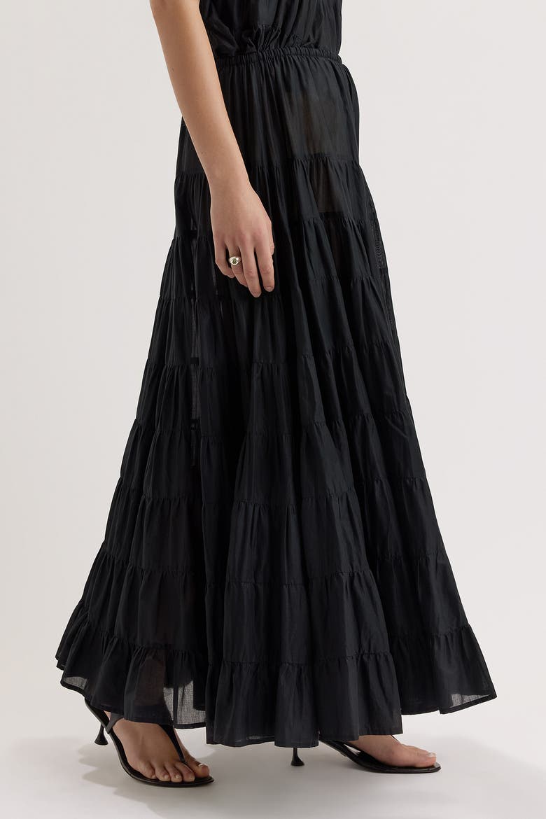 Chandni Skirt, Alternate, color, Black