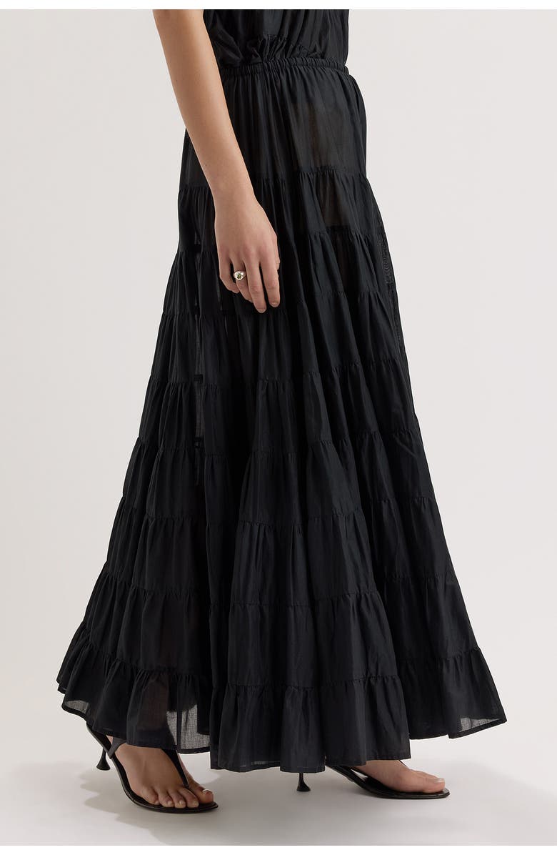 Merlette Chandni Skirt, Alternate, color, Black