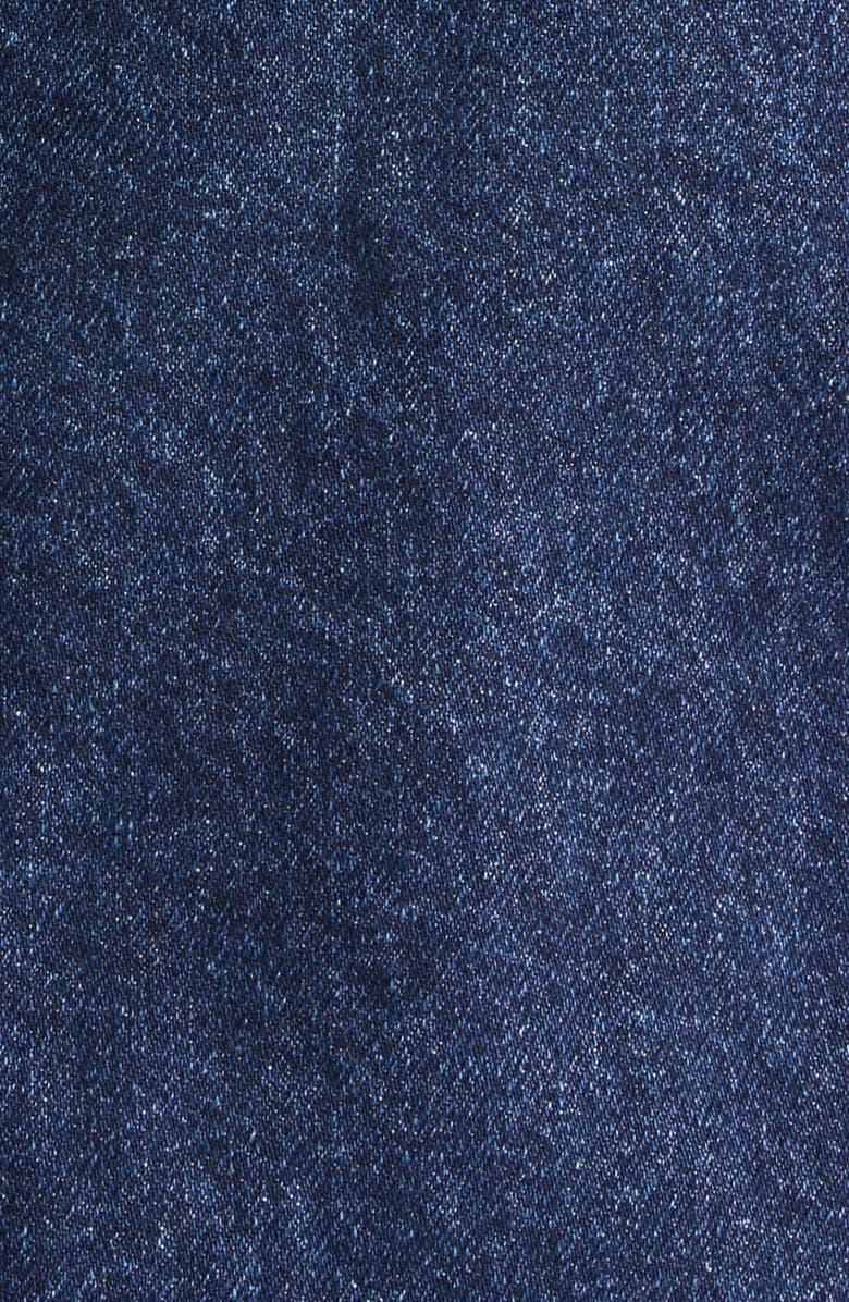 MONSE Loop Hem Doubled Denim Jacket, Alternate, color,