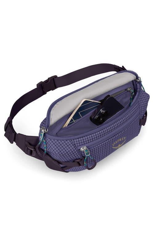 Osprey Transporter 3-liter Belt Bag In Euphoria Purple/purple Ink